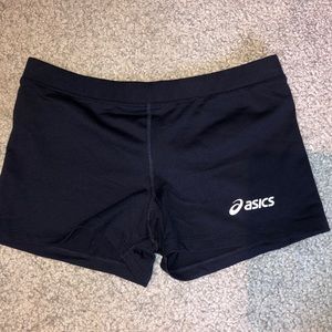 Navy blue spandex
